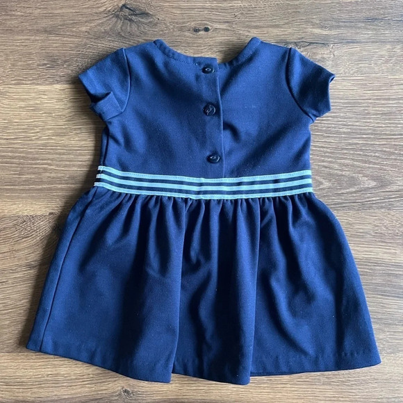 Ralph Lauren Baby Girl Ponte Roma Dress - Picture 6 of 8